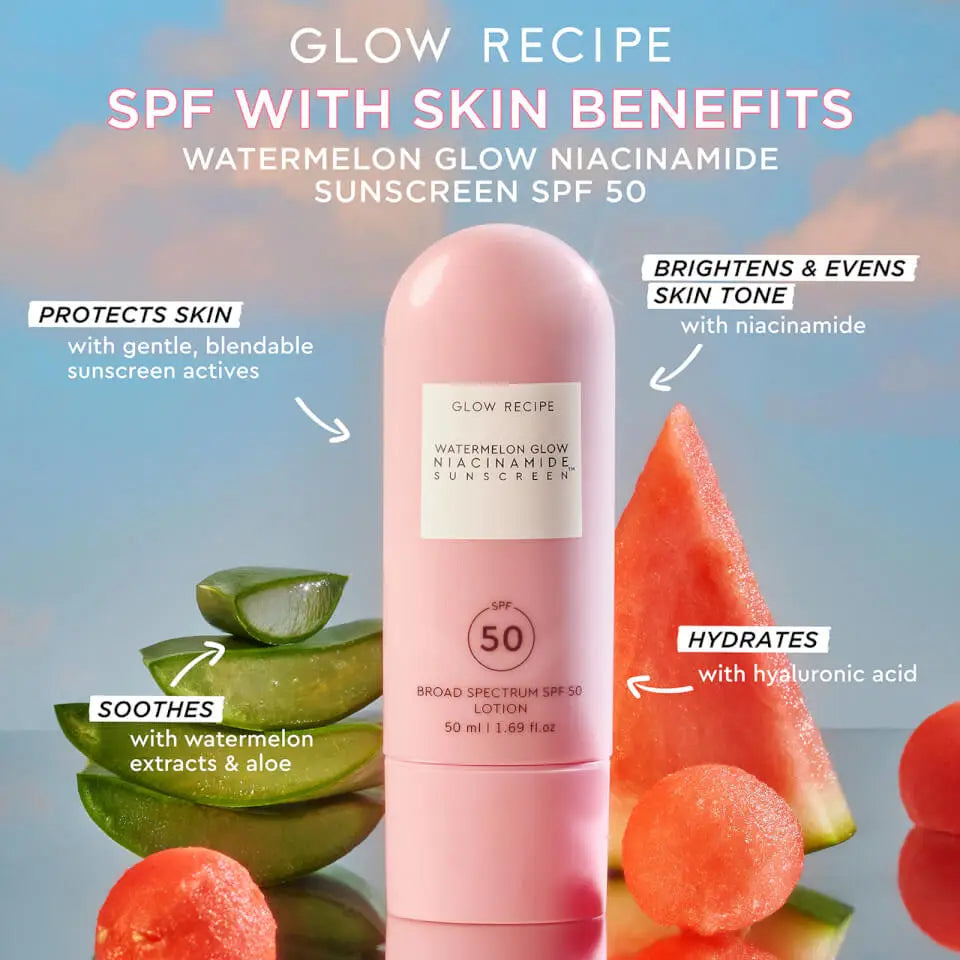 Glow Recipe Watermelon Glow Niacinamide Sunscreen SPF50 50ml