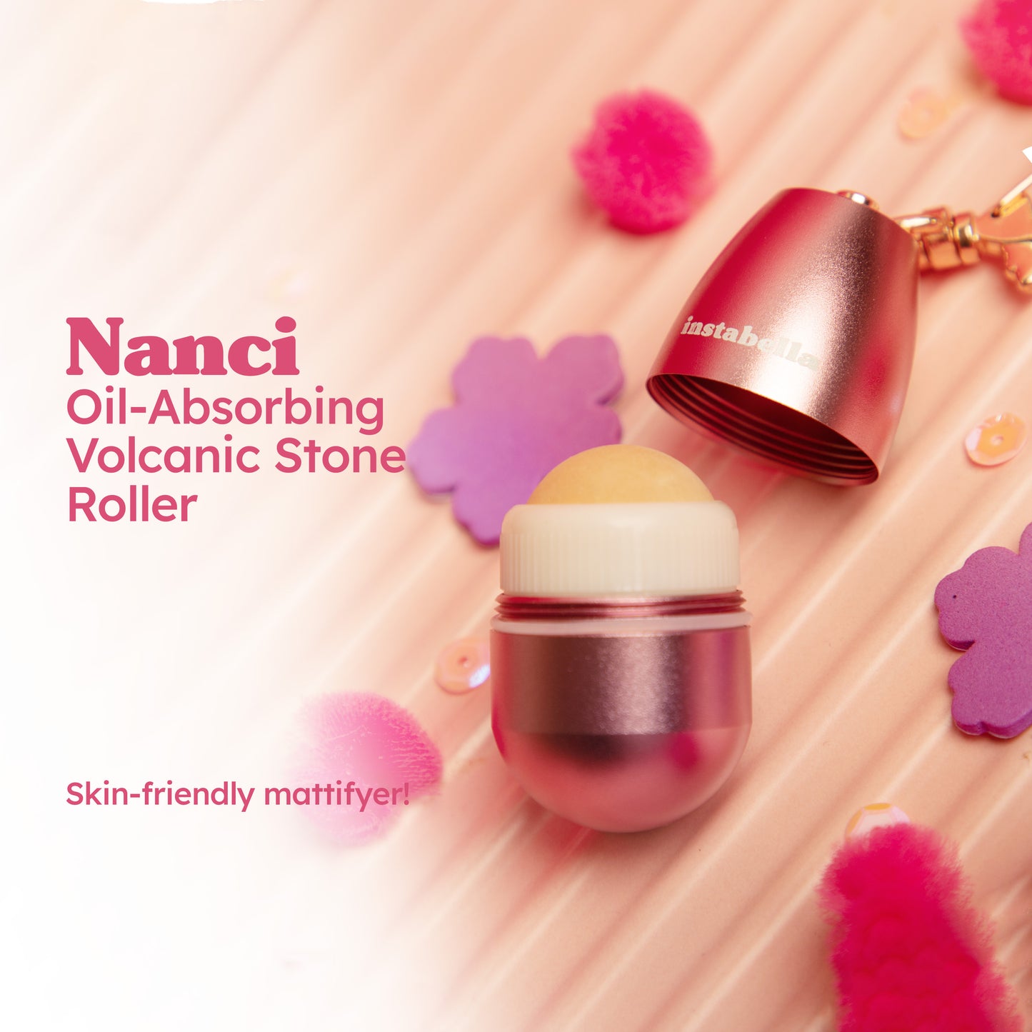 Instabella NANCI Oil Absorbing Volcanic Stone Roller
