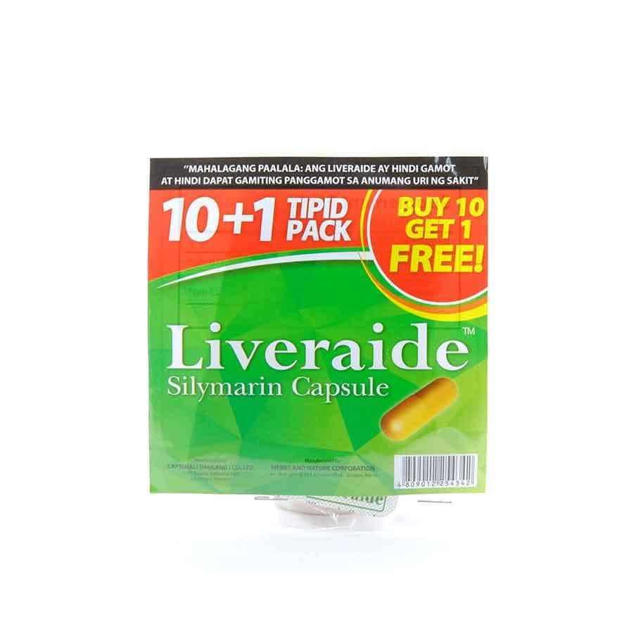 Liveraide 10+1 caps