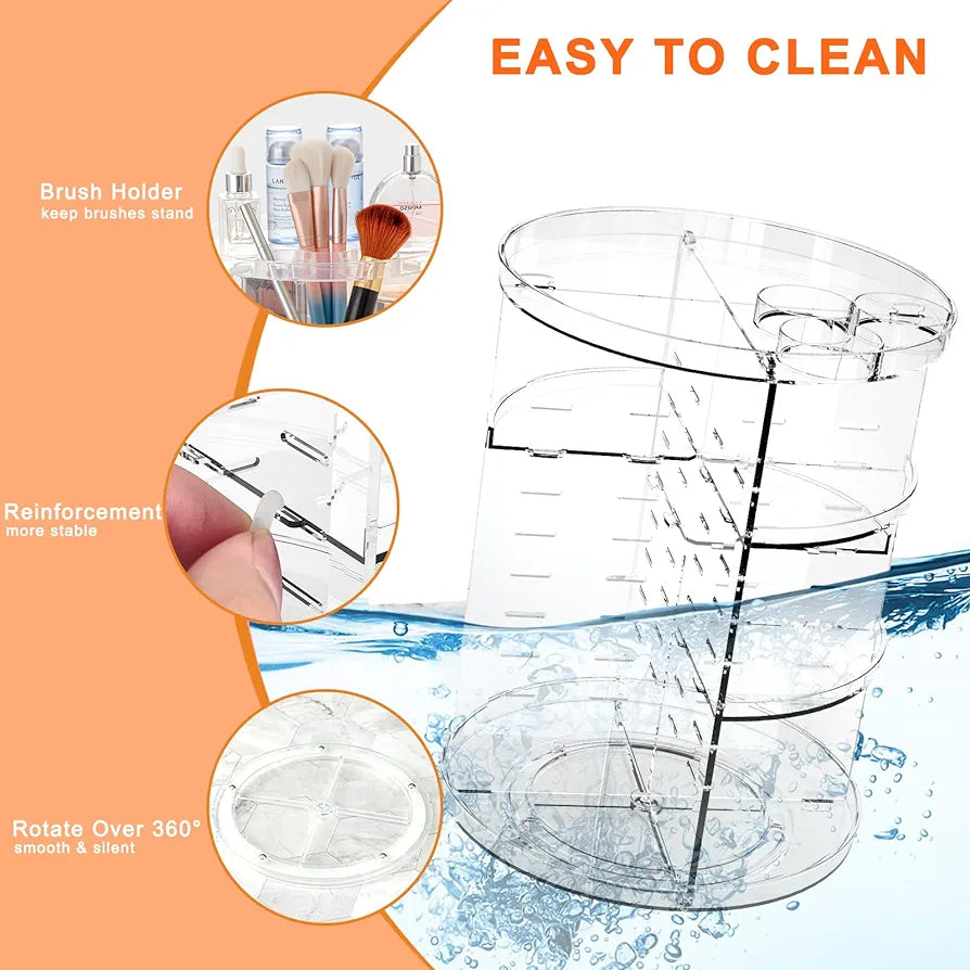 Rotating Make Up Organizer
