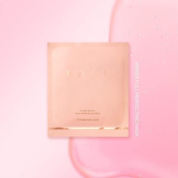 Kahi Seoul Wrinkle Bounce Waterful Perfecting Mask 9 Hyaluronic Acid 35g 1pc