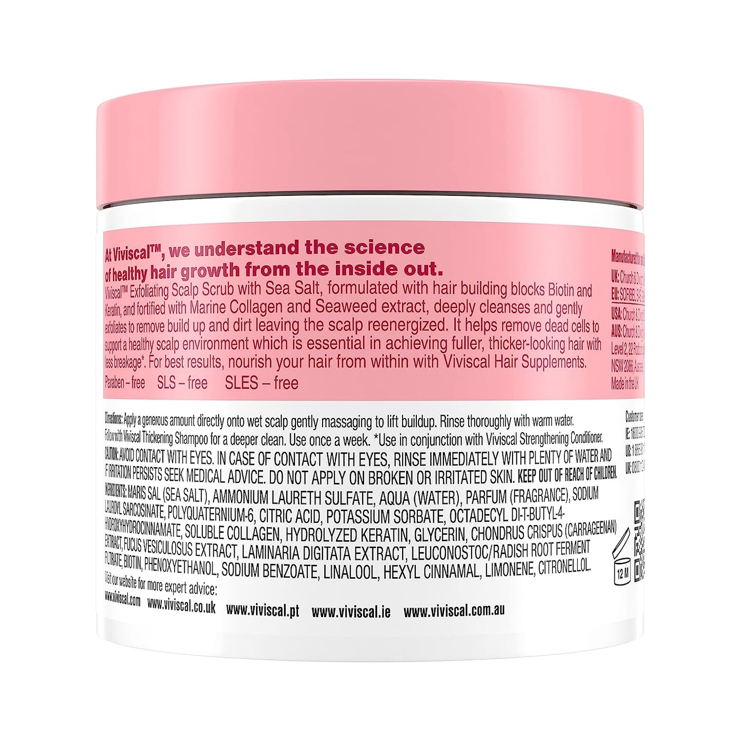 Viviscal Exfoliating Scalp Scrub 200g