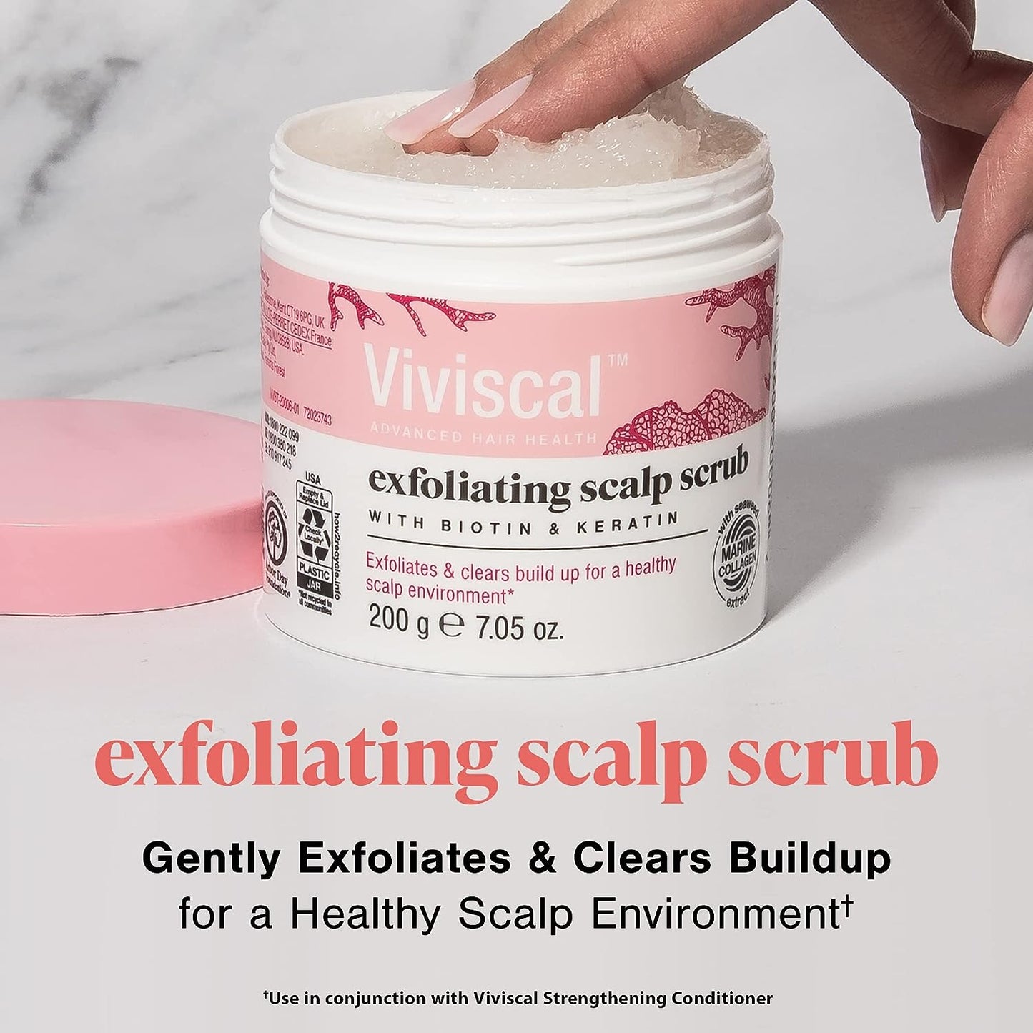 Viviscal Exfoliating Scalp Scrub 200g