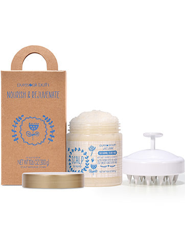 Puresoak Bath Nourish & Rejuvenate Scalp Scrub 300g