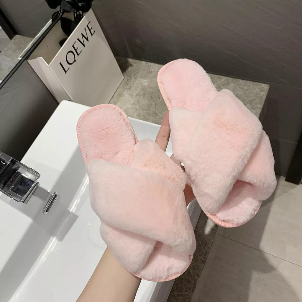 Assorted Fluffy Slippers