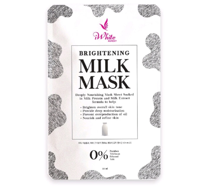 Iwhite Korea Brightening Milk Mask