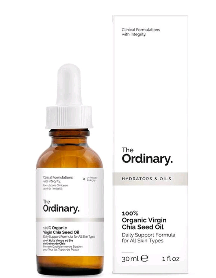 100% Organic Virgin Chia Seed Oil