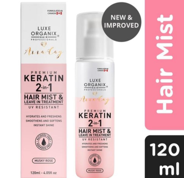 Luxe Organix X Anna Cay 2-In-1 Hair Mist ( New Formulation )