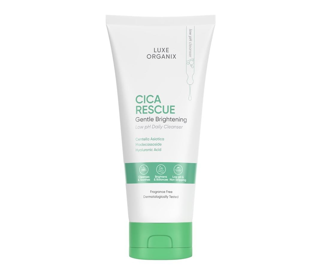 Luxe Organix Cica Rescue Calming Cleanser 150g