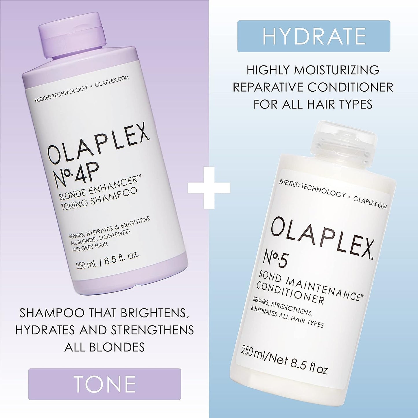 Olaplex No. 4P Blonde Enhancing Toning Shampoo 250ml