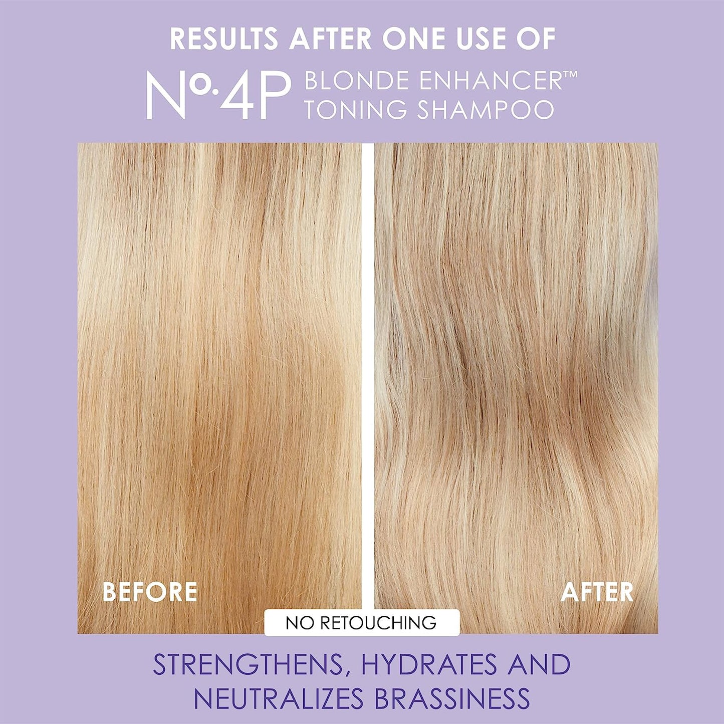 Olaplex No. 4P Blonde Enhancing Toning Shampoo 250ml
