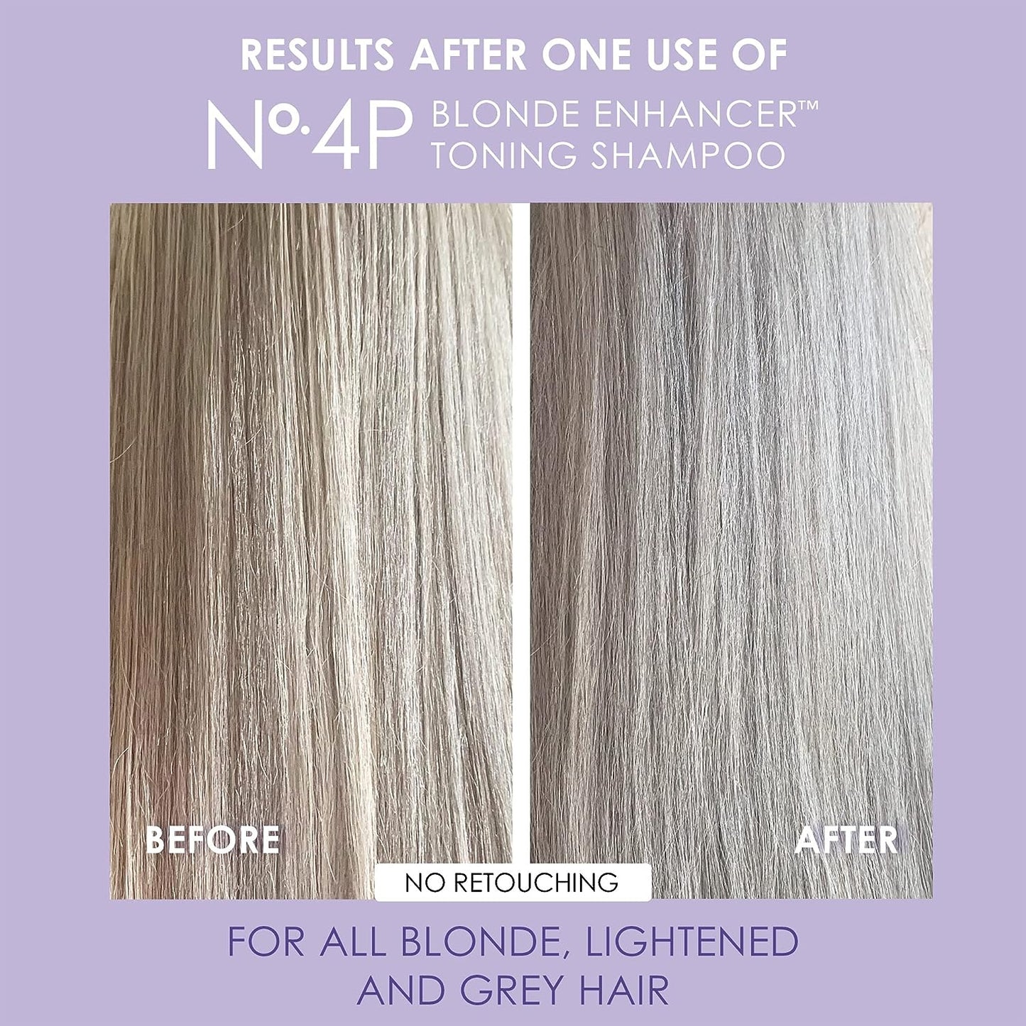 Olaplex No. 4P Blonde Enhancing Toning Shampoo 250ml