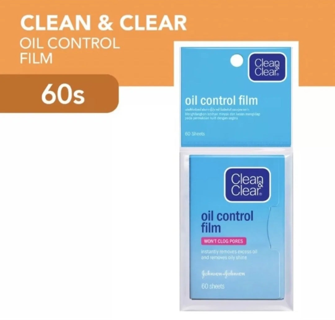 Clean & Clear oil control film 60 sheets