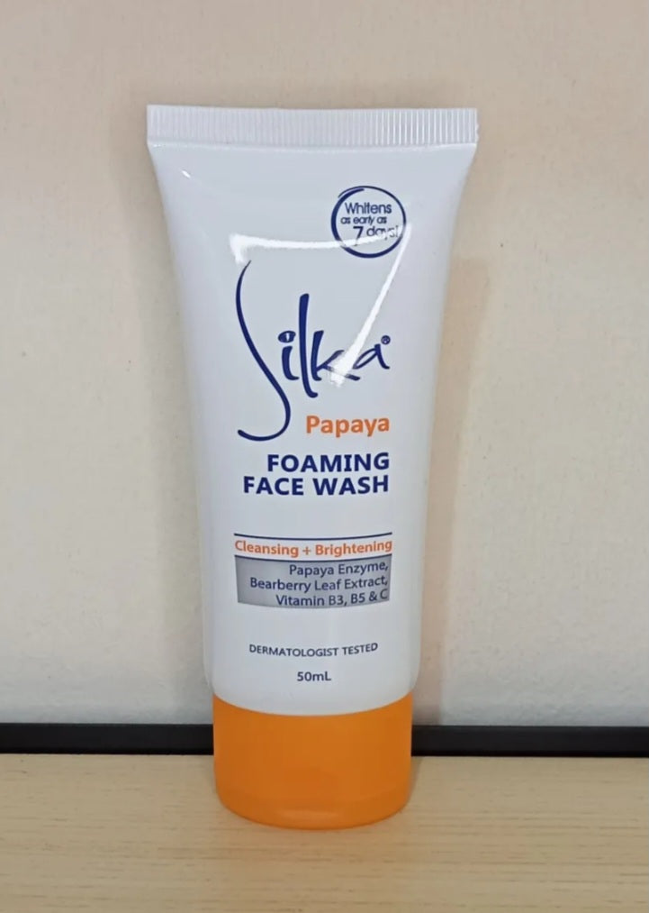 Silka Papaya Foaming Face Wash