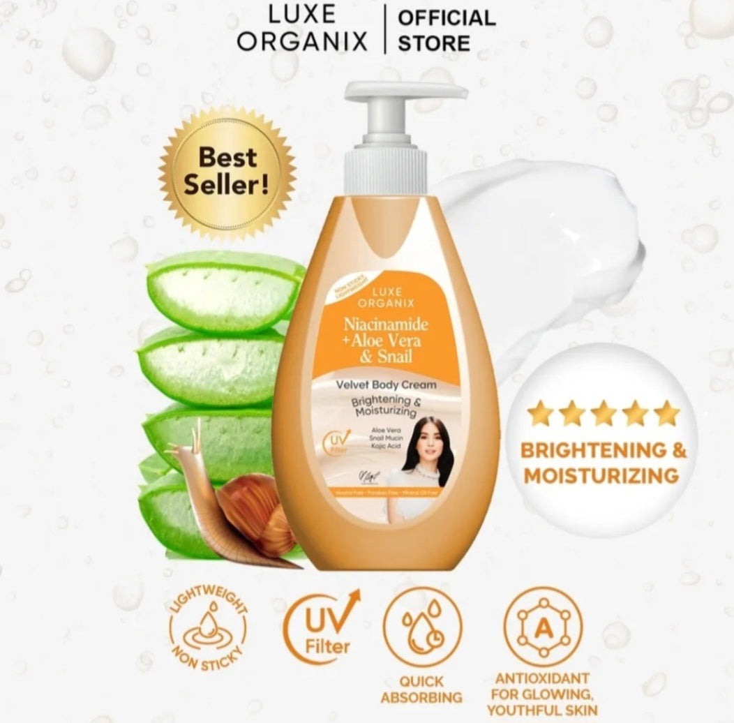 Luxe Organix Velvet Body Lotion