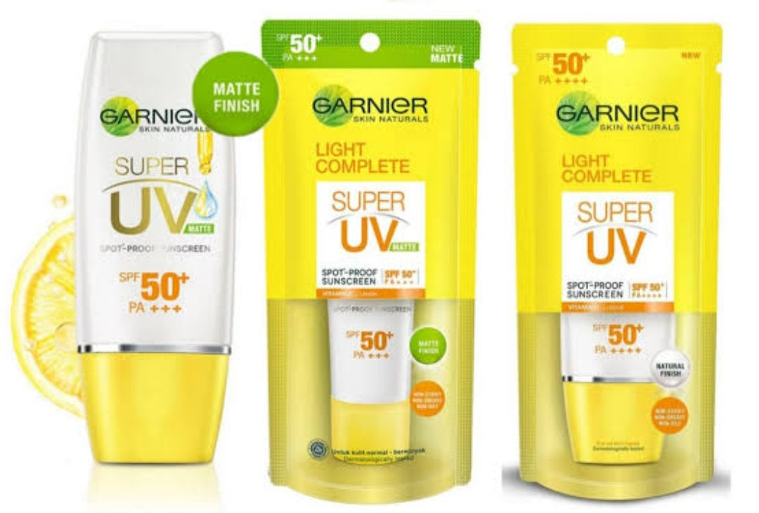 Garnier Sunscreen