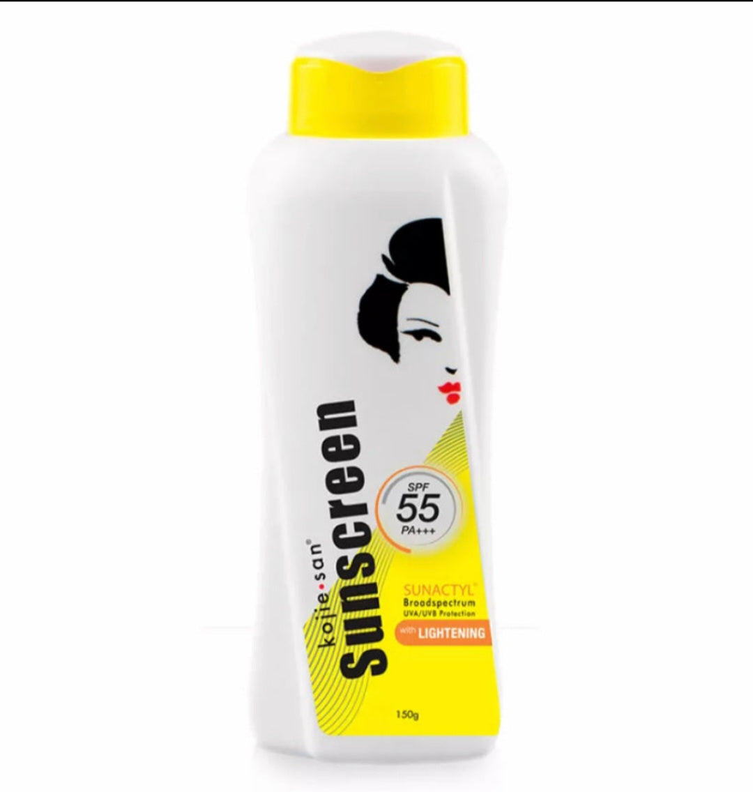 Kojie San Sunscreen