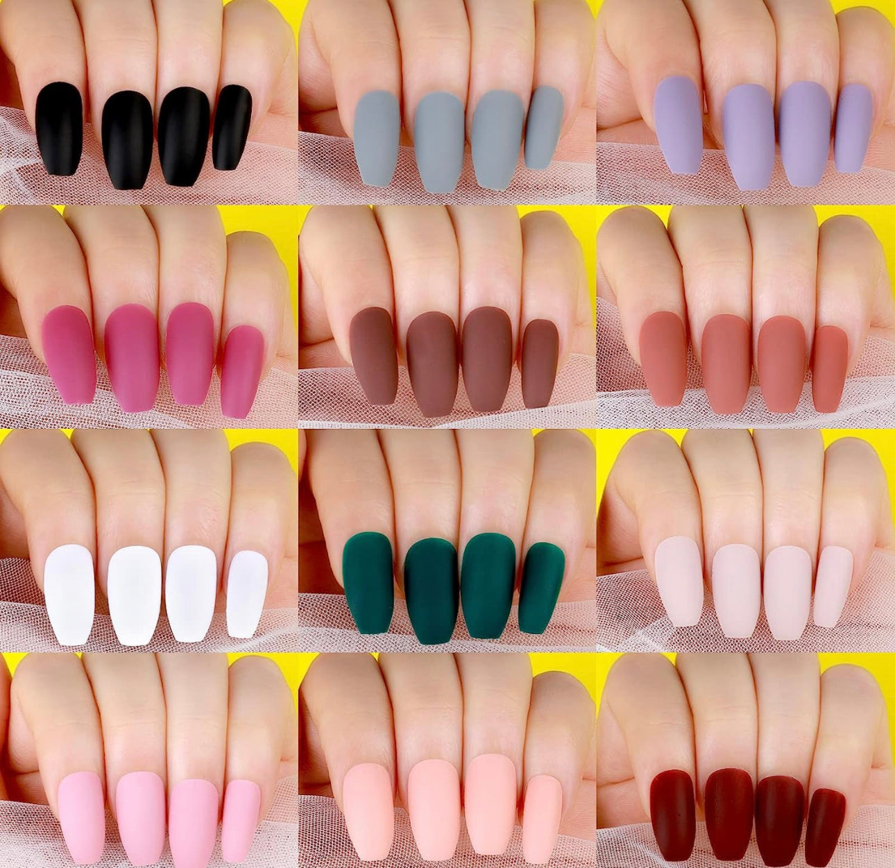 12-pk Press On Nails