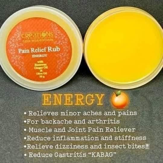 Creations Spa Essentials Pain Relief Rub