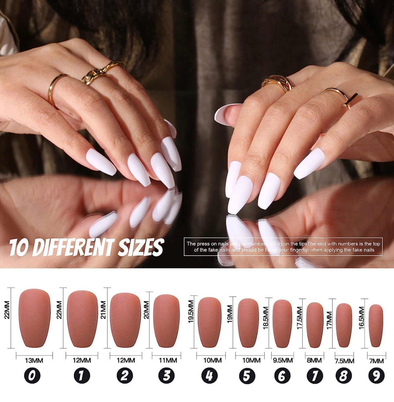 12-pk Press On Nails