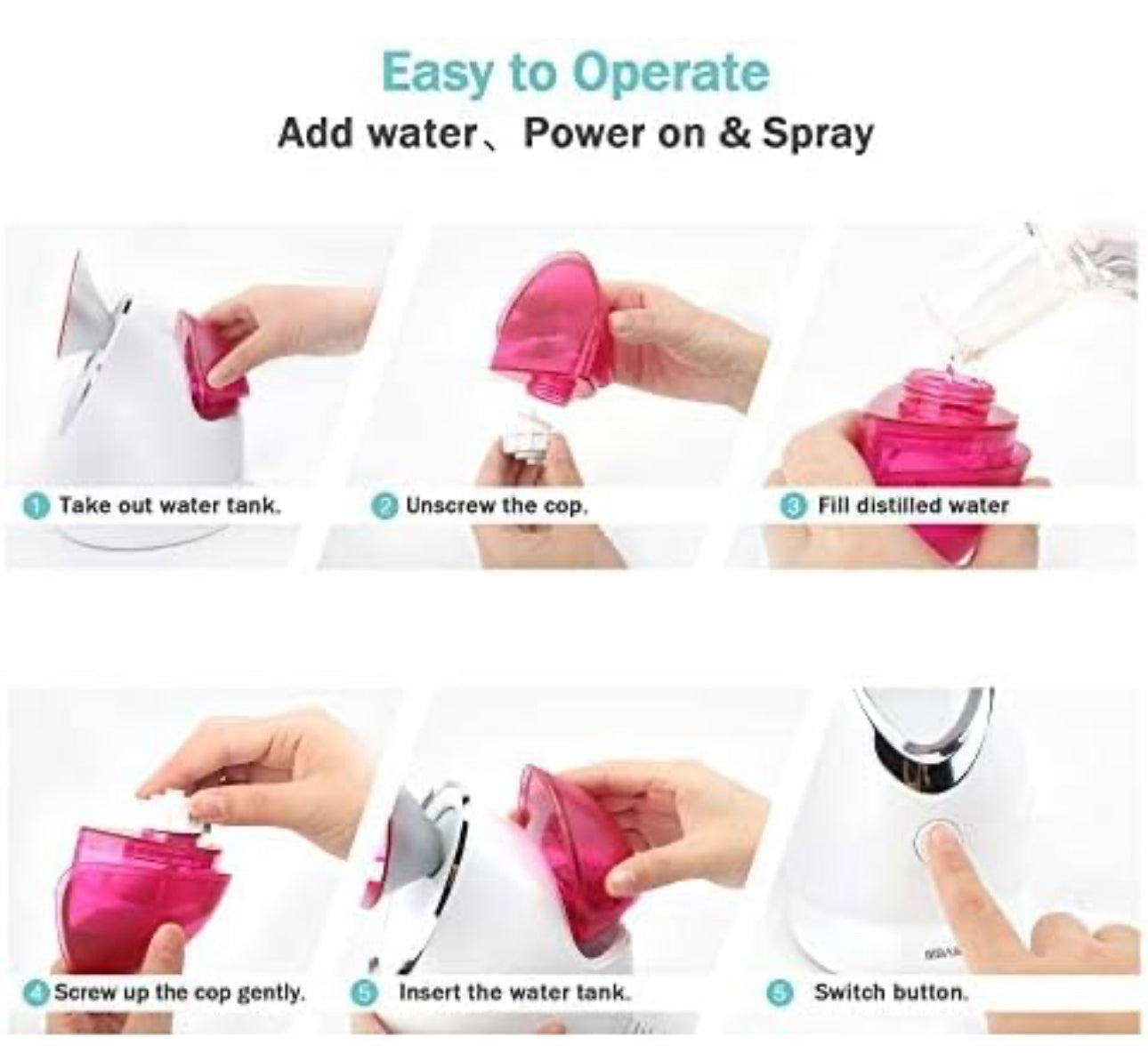 Ionic Facial Steamer