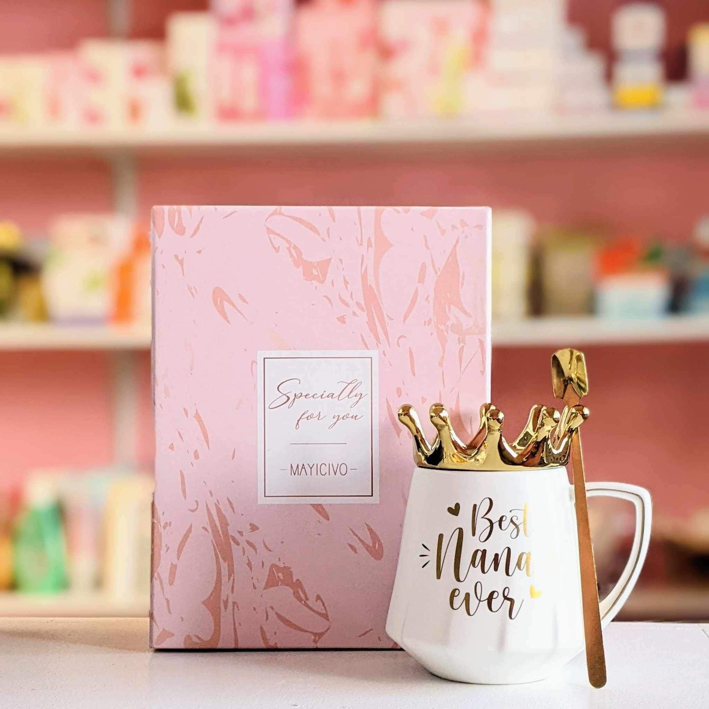 Holiday Gift Mugs with Characters