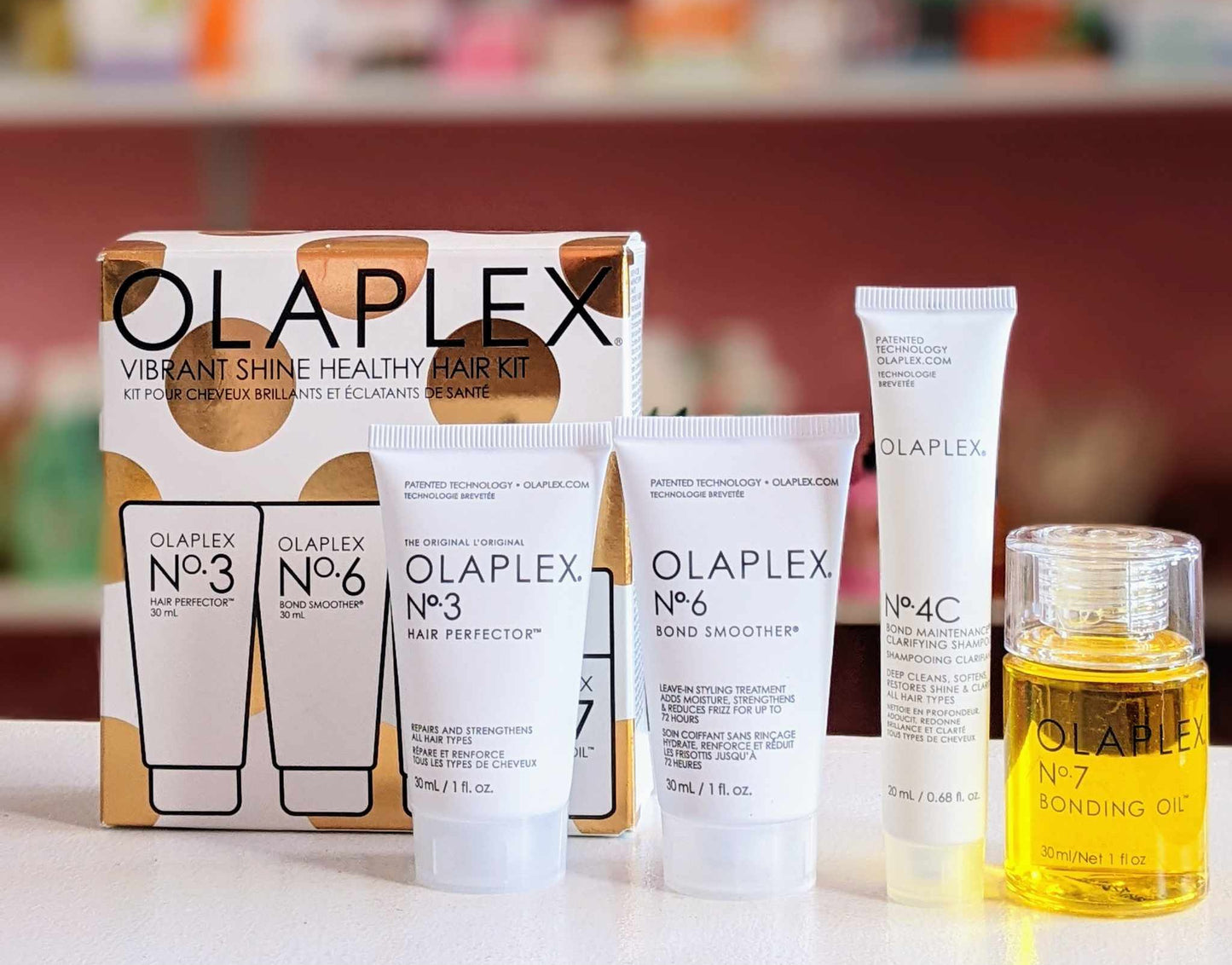 Olaplex Vibrant Shine Healthy Hair Kit