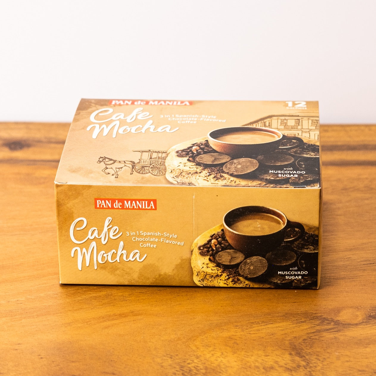 Pan De Manila Cafe Mocha with Muscovado Sugar 12 sachets