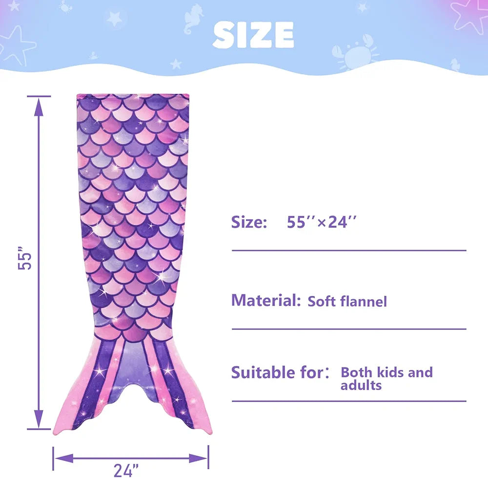 Mermaid Tail Blanket