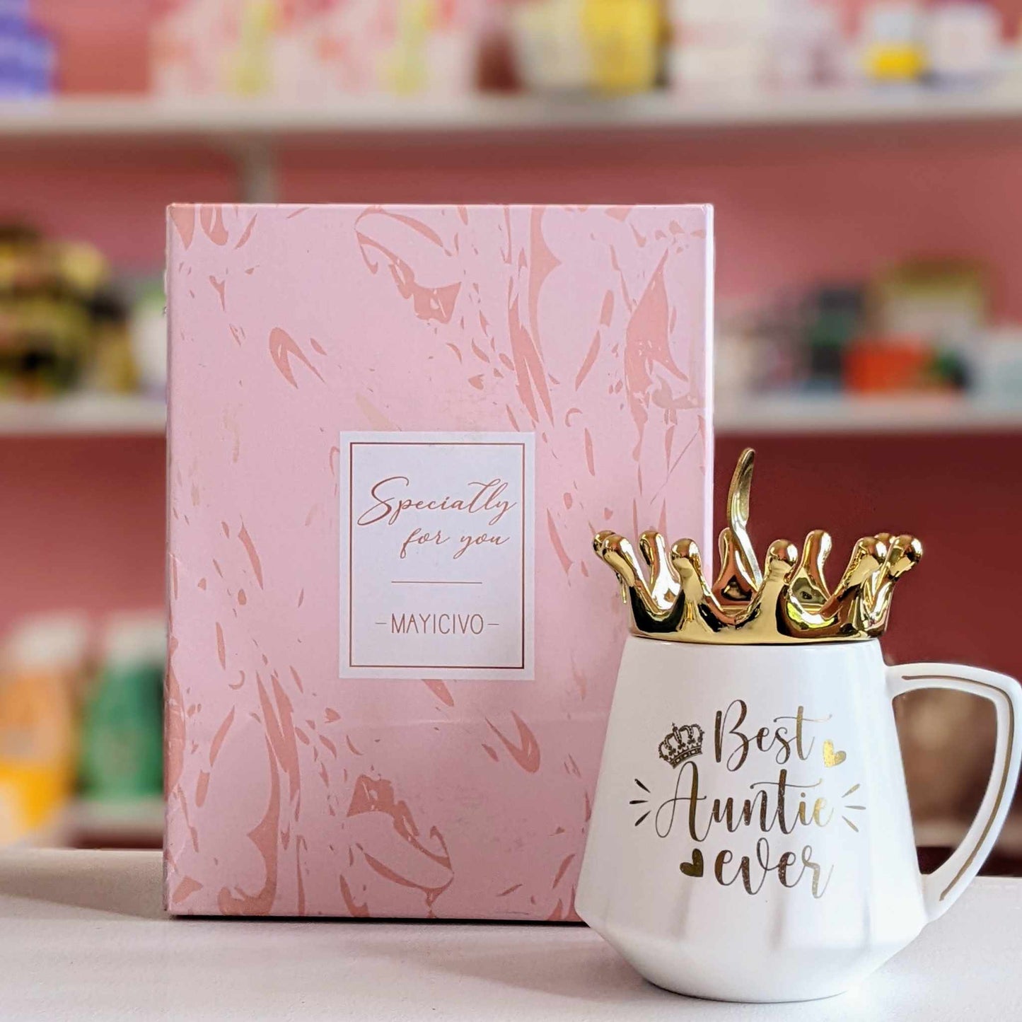 Holiday Gift Mugs with Characters