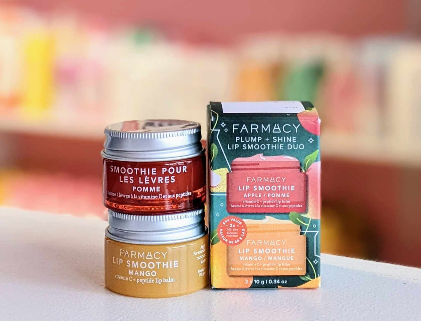 Farmacy Plump + Shine Lip Smoothie Duo