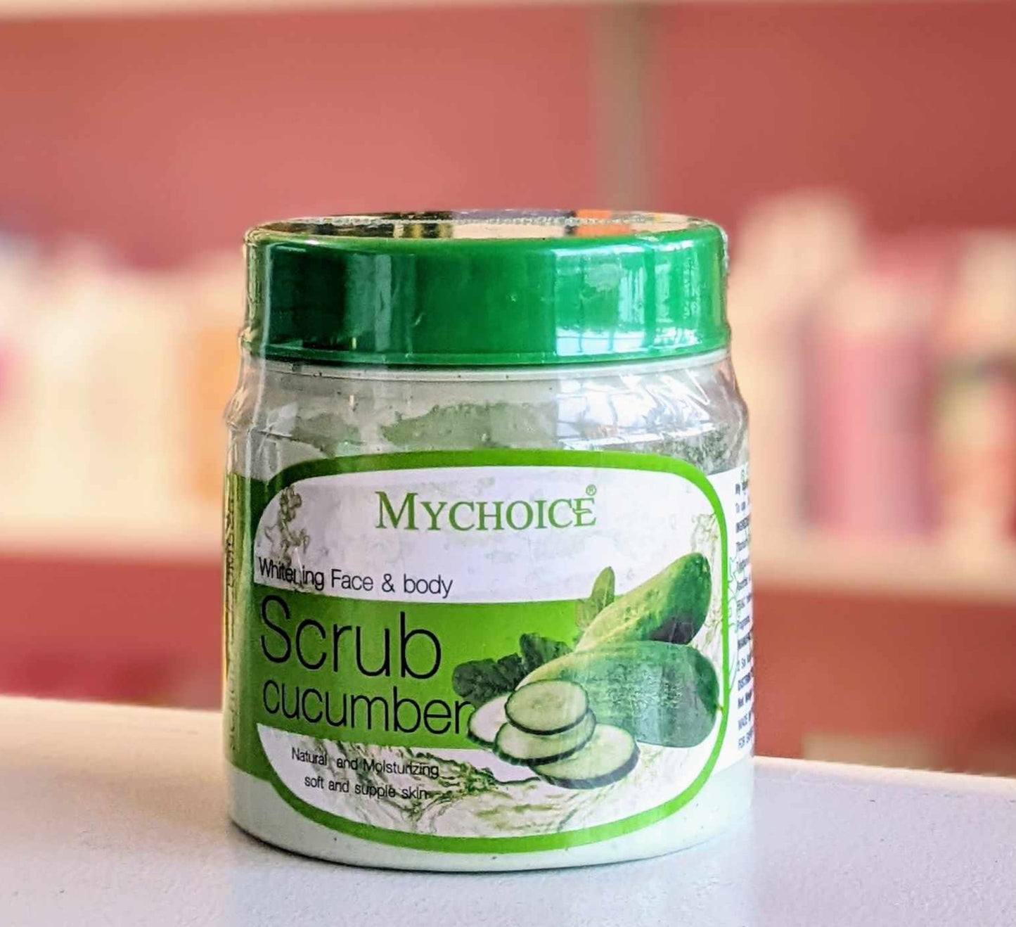 My Choice Whitening Face & Body Scrub Cucumber