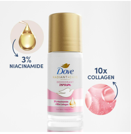 Dove Radiant Care Deodorant Serum 45ml