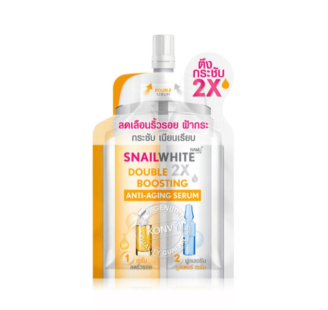 Snail White Double 2x Boosting Anti-Aging Serum