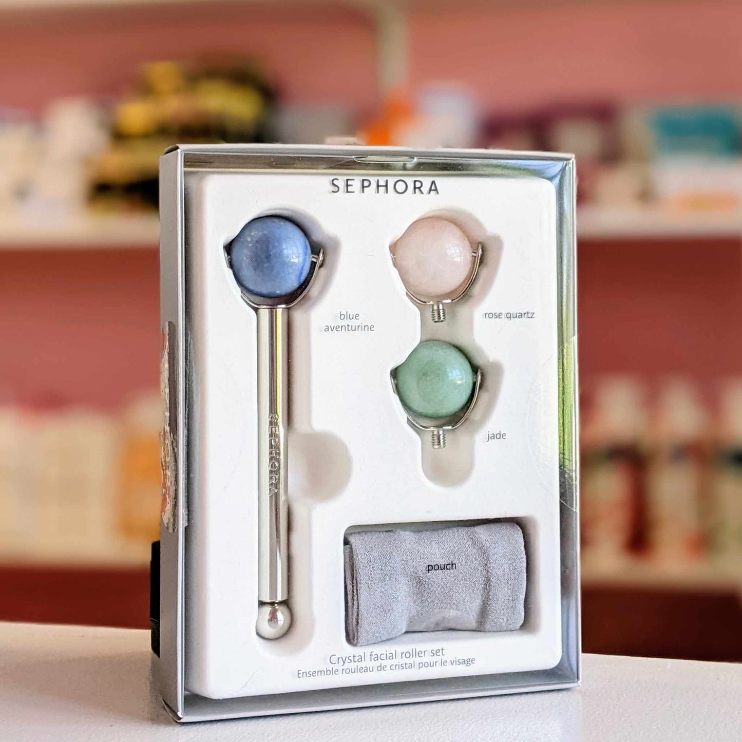 Sephora Crystal Facial Roller Set
