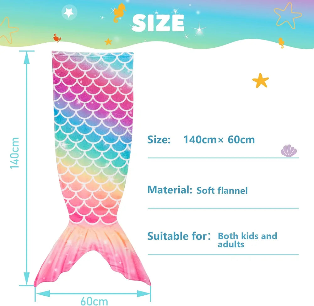 Mermaid Tail Blanket