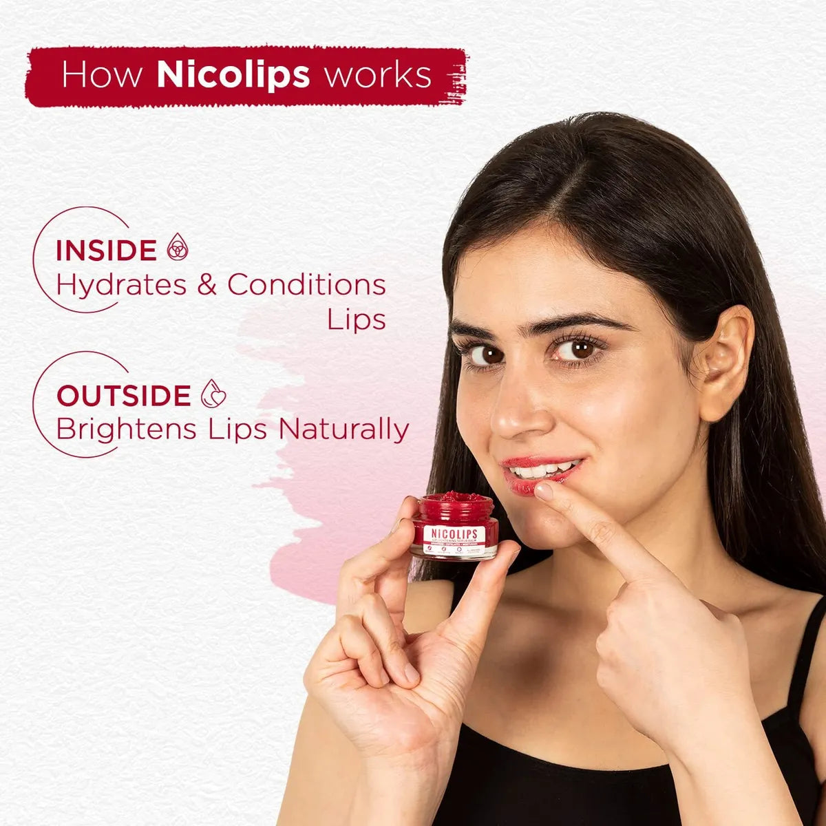 Bella Vita Organix Nicolips Lip Lightening Scrub 20g