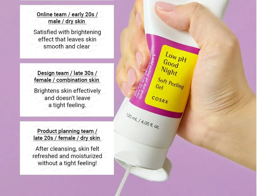 Low PH Good Night Soft Peeling Gel