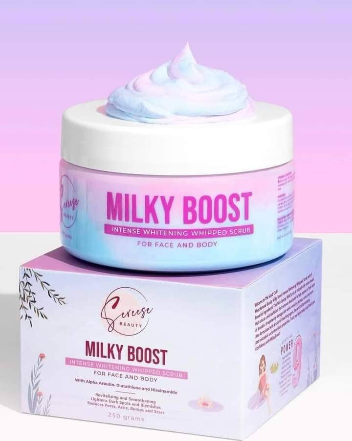 Sereese Beauty Milky Boost Intense Whitening Whipped Scrub