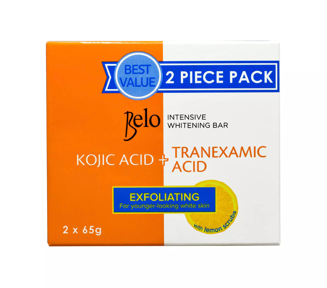Kojic Acid + Tranexamic Acid Exfoliating Soap 65g x 2