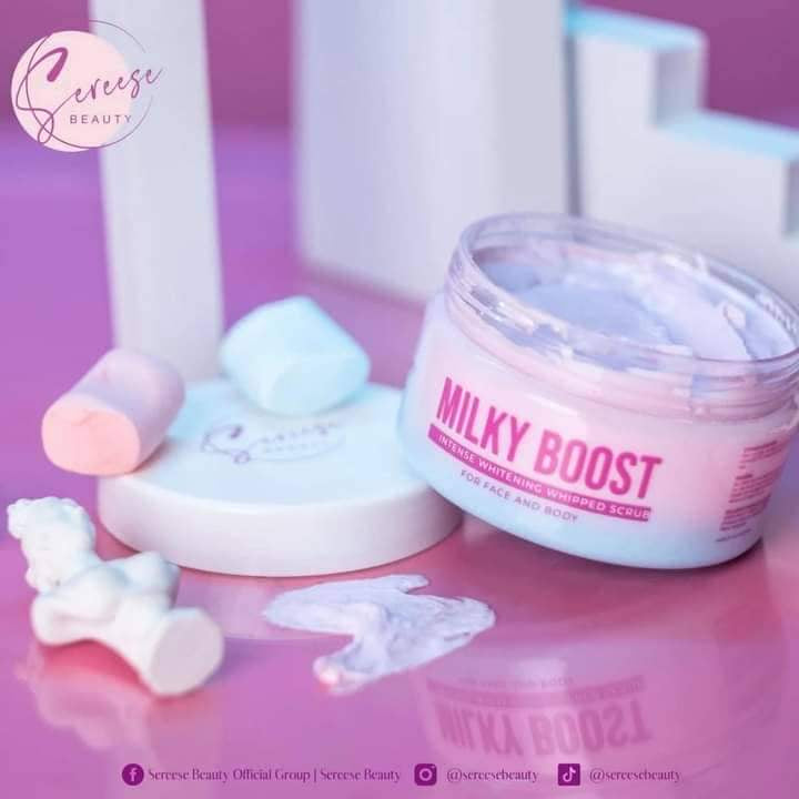 Sereese Beauty Milky Boost Intense Whitening Whipped Scrub