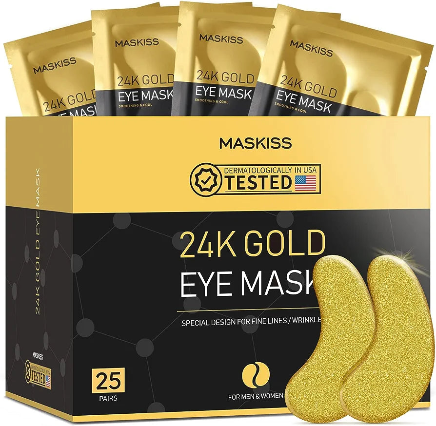 Maskiss 24K Gold Eye Mask 25 pairs Mask