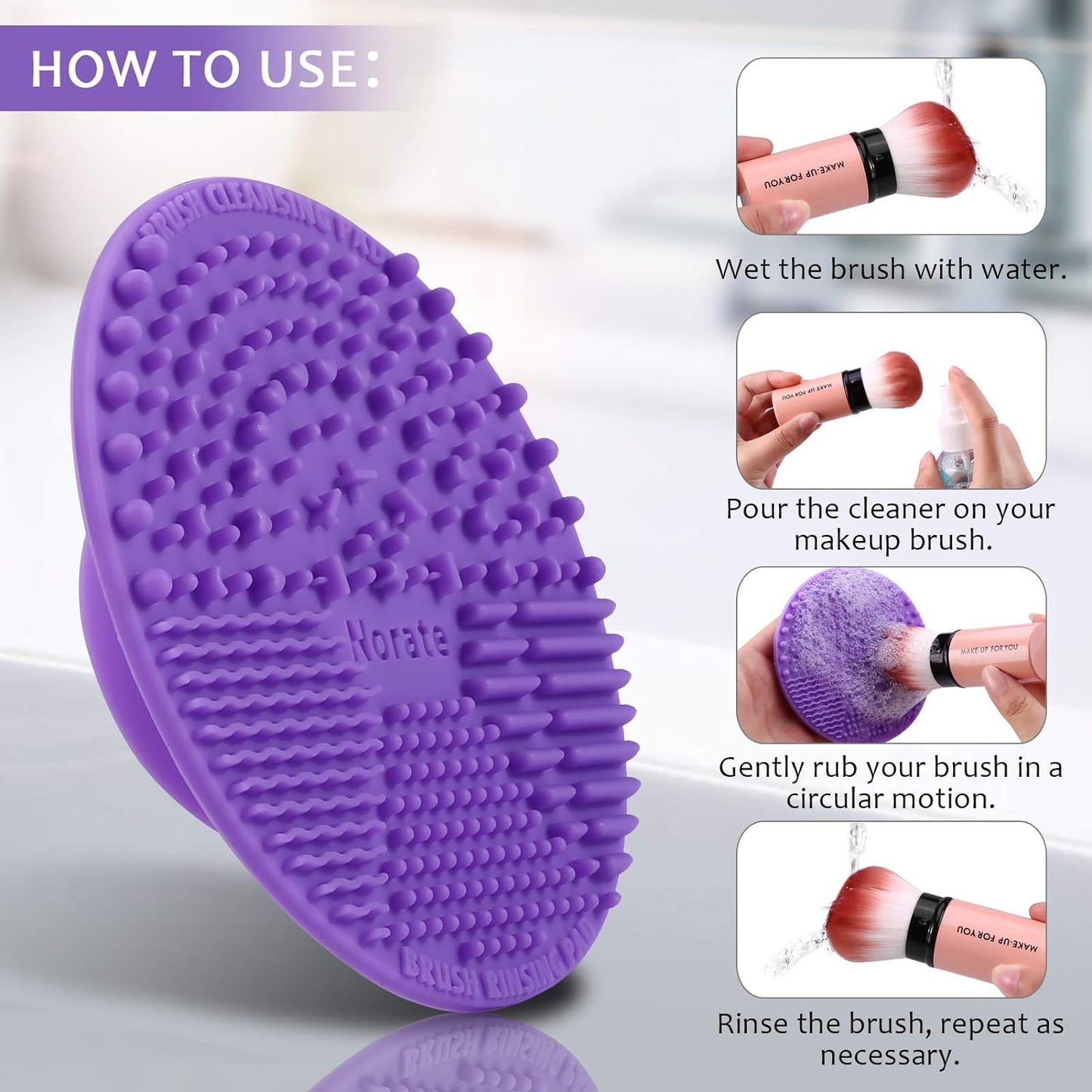 Makeup Cleaning Brush