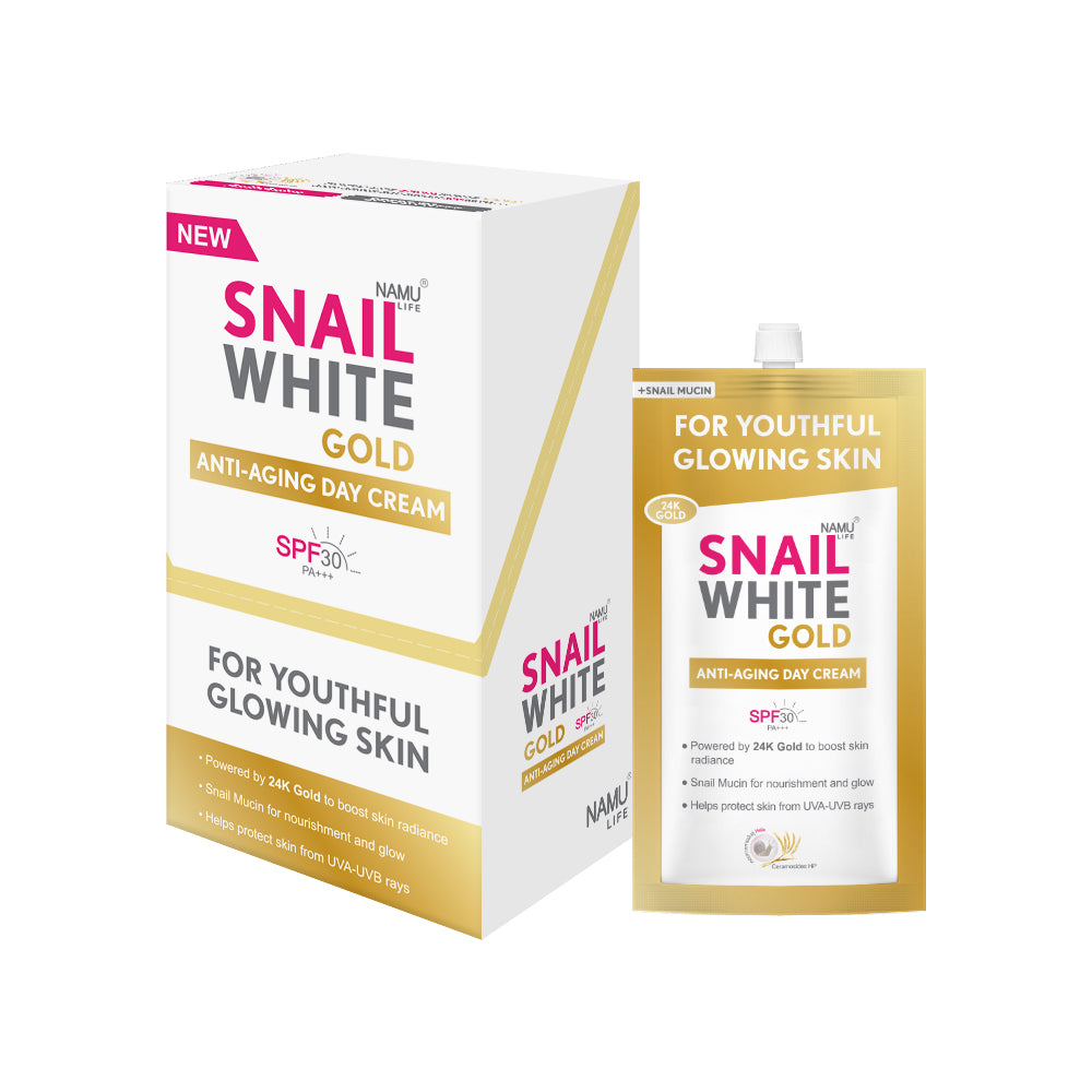 Snail White Gold Anti-Aging Day Cream with SPF30