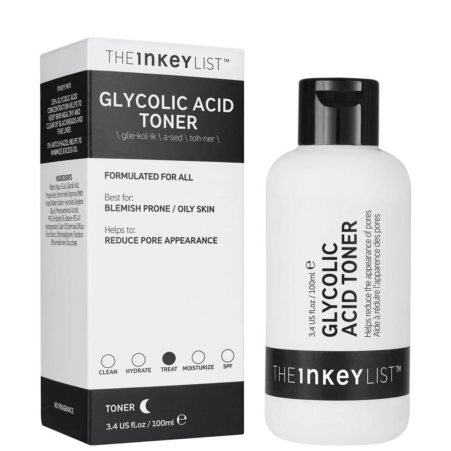 The Inkey List Glycolic Acid Toner 100ml