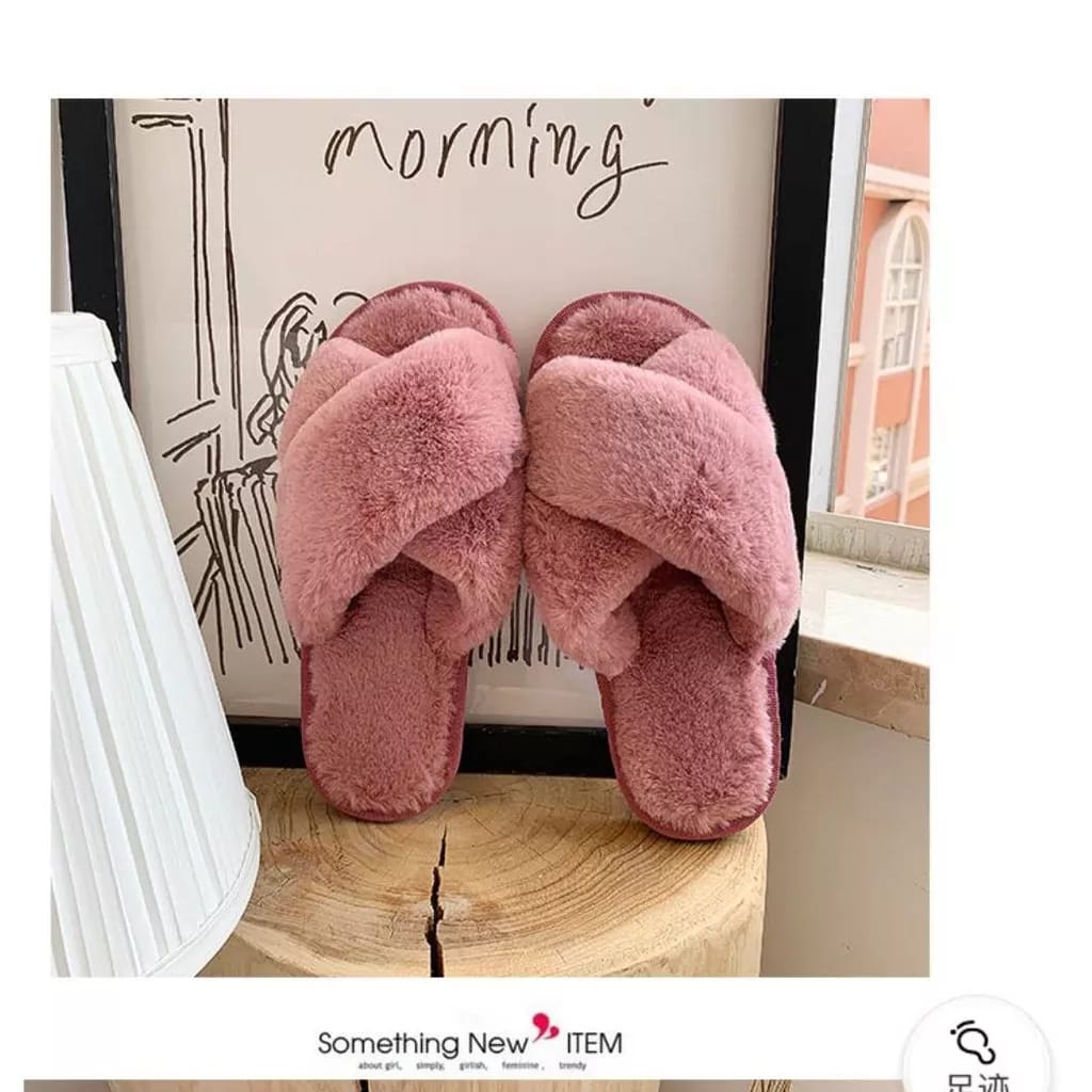Assorted Fluffy Slippers