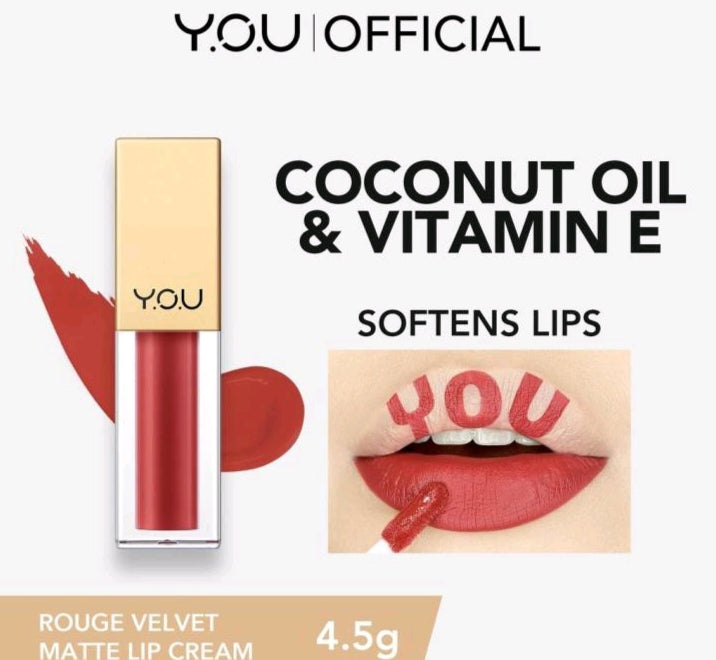 YOU Rouge Velvet Matte Lip Cream