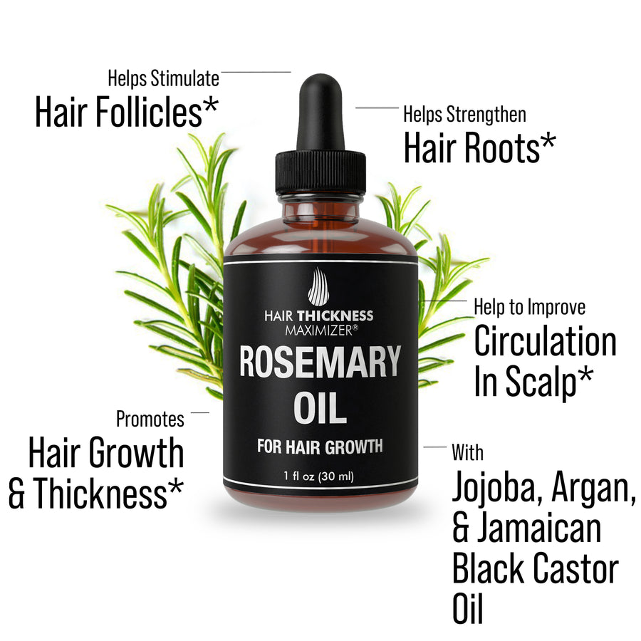 Hair Thickness Maximizer Rosemary Oil for Hair Growth 60ml & 30ml