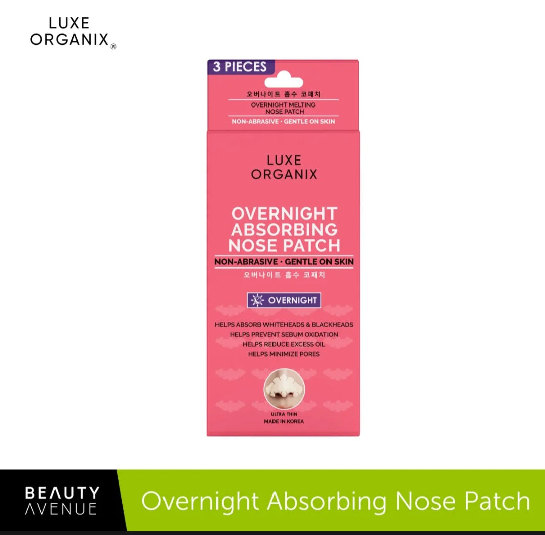 Luxe Organix Overnight Absorbing Nose Patch 3 pcs