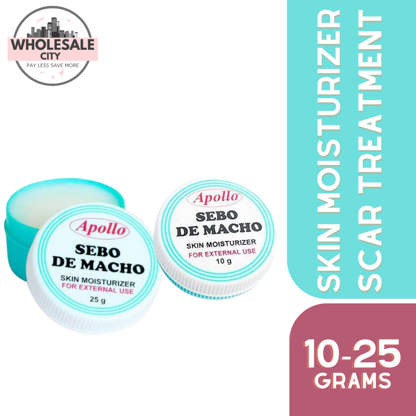 Apollo Sebo De Macho 10g & 25 g
